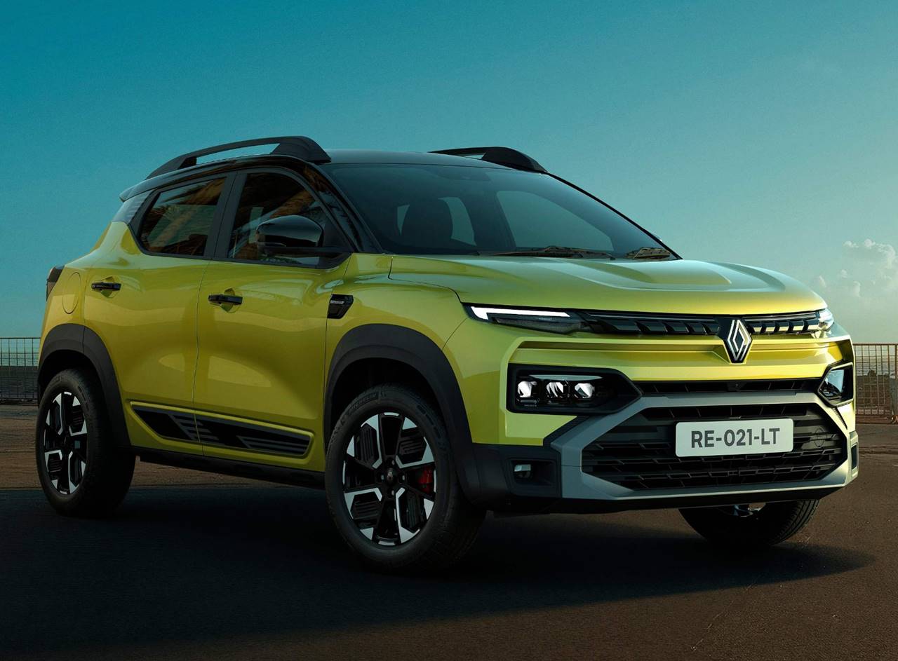 Renault Kiger 2026 - Versão SUV do Kwid ganha novo visual na Índia 5 renault kiger 2026