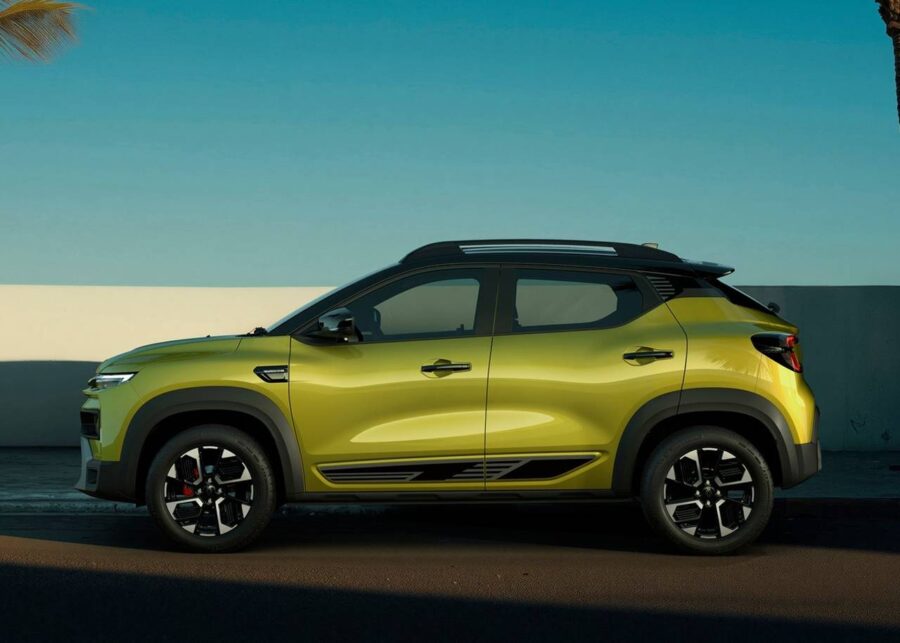 Renault Kiger 2026 - Versão SUV do Kwid ganha novo visual na Índia 4 renault kiger 2026