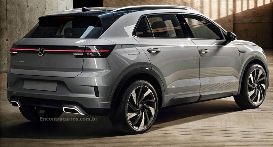 Novo T-Cross 2027 - Confira os detalhes da próxima geração do T-Cross 4 novo volkswagen t-cross 2027