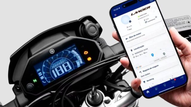 Yamaha Lander XTZ 250 2025 connected