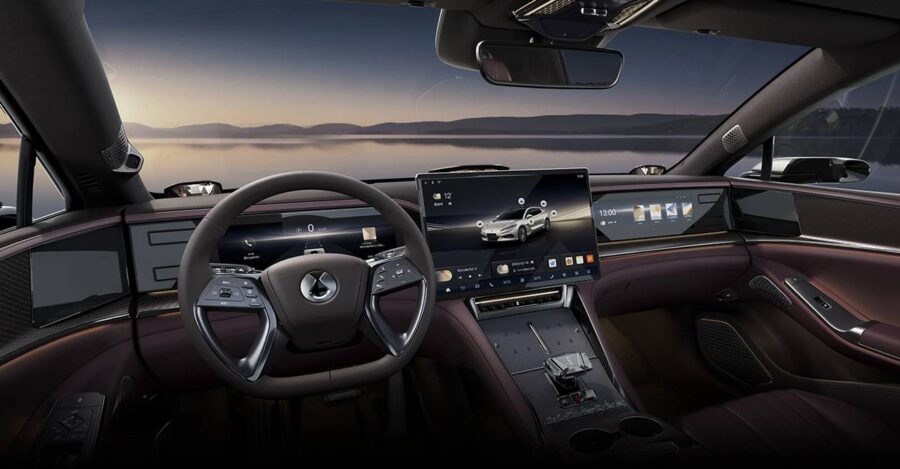 Denza Z9 GT 2026 - Com quase 1000 cv superesportivo chegará ao Brasil em outubro 6 denza z9 gt interior