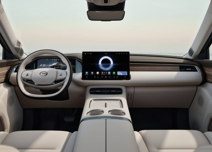 GAC S9 2026 - Conheça o novo SUV top de linha da marca e que deve vir ao Brasil 1 GAC S9 2026 interior