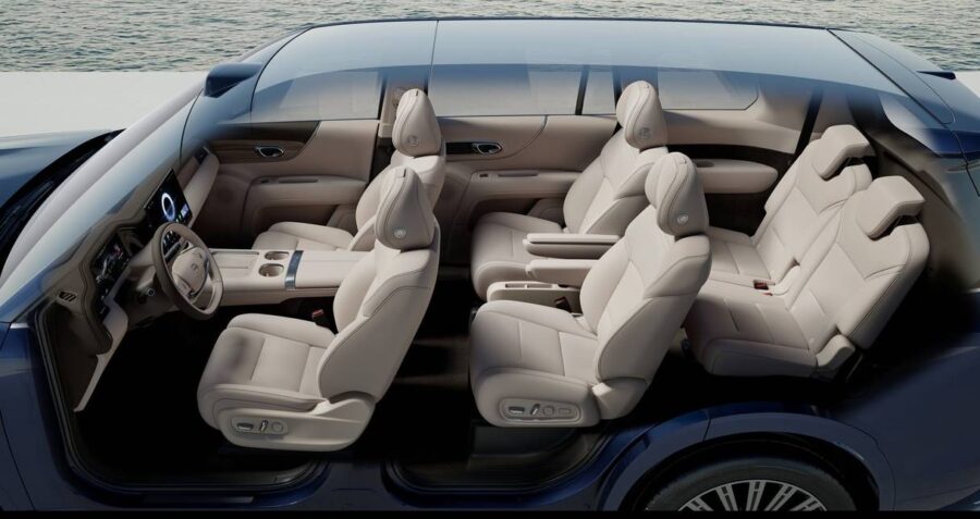 GAC S9 2026 - Conheça o novo SUV top de linha da marca e que deve vir ao Brasil 6 GAC S9 interior