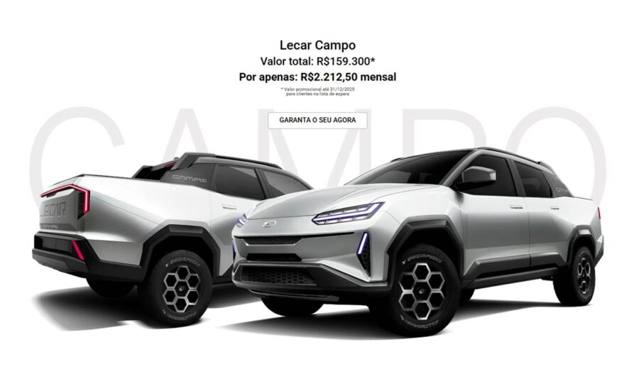 Lecar Campo - Em detalhes a primeira picape brasileira híbrida, ou será um golpe? 3 lecar campo
