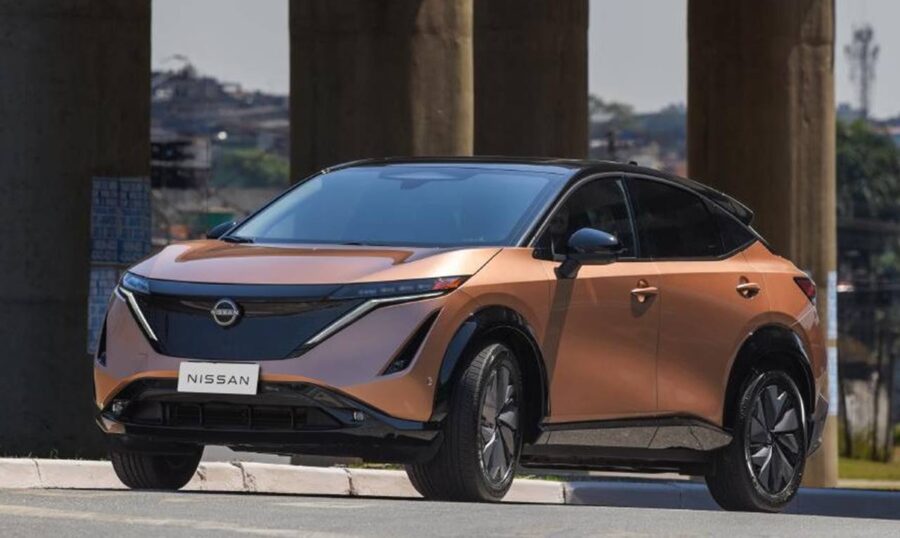 Nissan N7 2026 - Sedan elétrico já roda em testes no Brasil 7 nissan ariya 2025