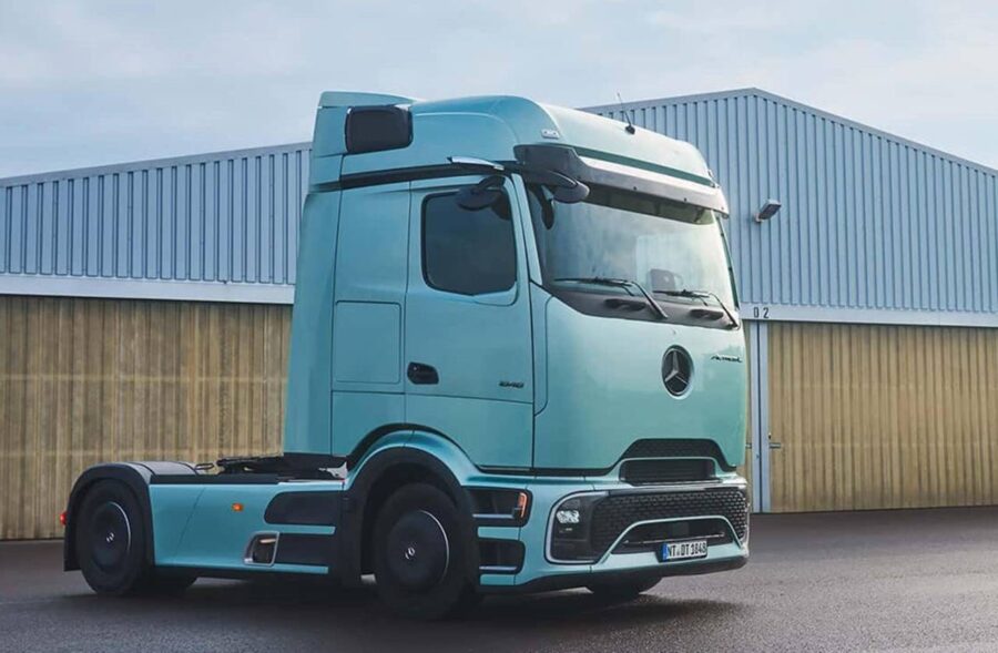 Novo Mercedes Actros 2026 tem visual polêmico, mas é recheado de tecnologias 1 novo mercedes actros 2026