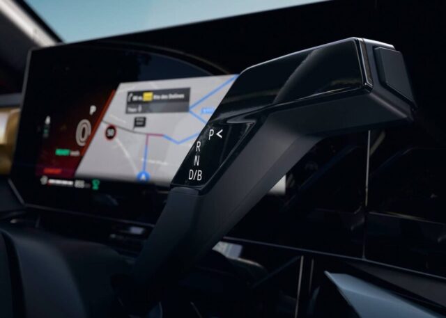 Renault Clio 2026 interior alavanca de câmbio