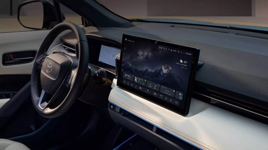 Novo Toyota Corolla Cross 2026 tem visual atualizado e interior luxuoso na China 6 Toyota Corolla Cross 2026 China interior