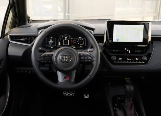 toyota gr corolla 2026 interior