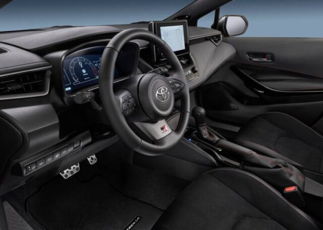 toyota gr corolla 2026 interior
