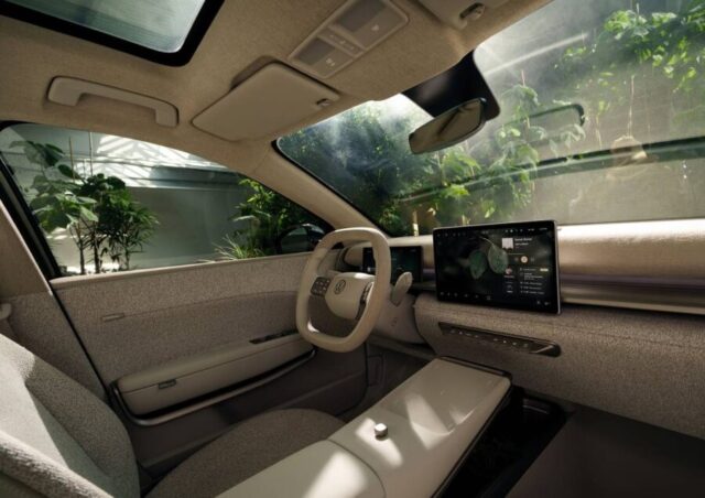 vw id.cross interior