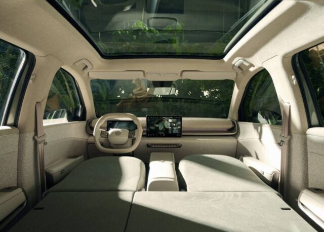 vw id.cross concept interior