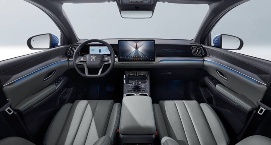 Nova picape da BYD tem primeira imagem vazada 3 BYD Song Pro 2026 interior