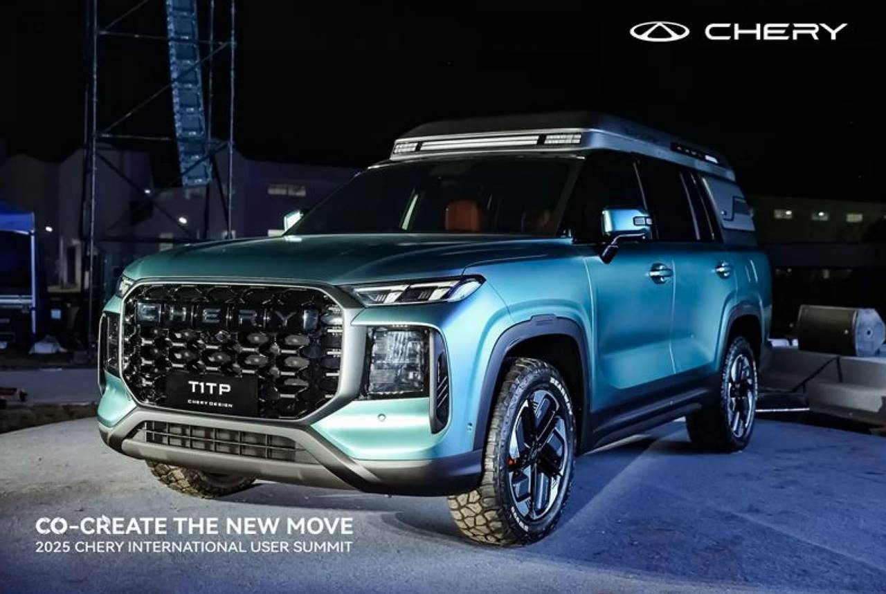 Chery Tiggo 10 - Conceito T1TP antecipa novo SUV da Chery 6 chery tiggo 10 2026