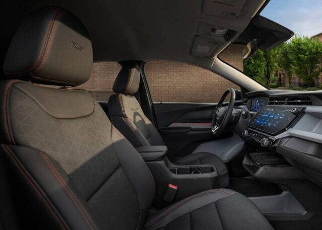 chevrolet bolt 2027 interior bancos dianteiros