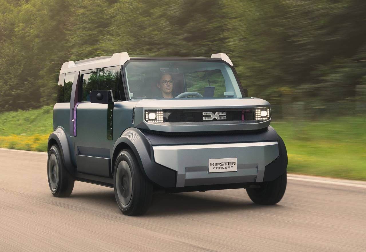 Dacia Hipster Concept - Ele quer criar uma nova categoria de carro popular urbano 10 Dacia Hipster