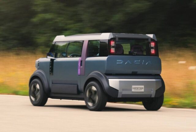 Dacia Hipster traseira