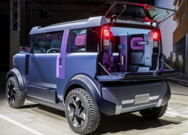 Dacia Hipster traseira