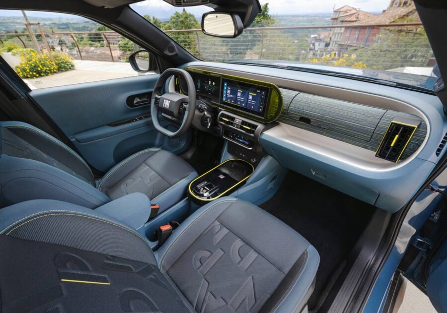 Novo Fiat Fastback 2027 é flagrado pela primeira vez 5 fiat grande panda interior