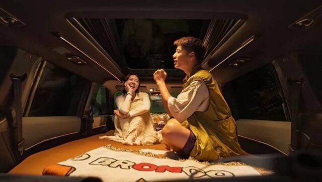 ford bronco ev basecamp interior