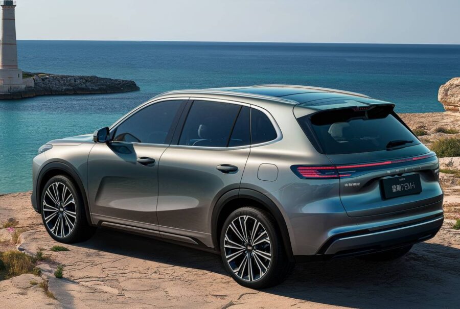 Geely Starship 7 - Em detalhes, ele chega em 2026 ao Brasil para enfrentar BYD Song e Haval H6 4 Geely Startship 7