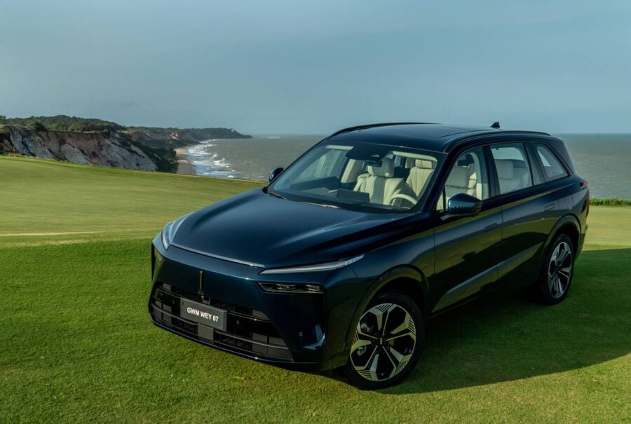 GWM Wey 07 2026 - Com mais de 500 CV, muito luxo e espaço para 6, ele chega por R$ 429.000 1 gwm wey 07 2026