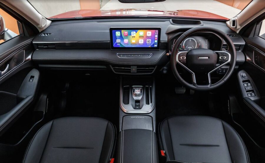 Haval H4 2026 - SUV chega no próximo ano para enfrentar T-Cross, Creta e Corolla Cross 7 interior haval h4 2026