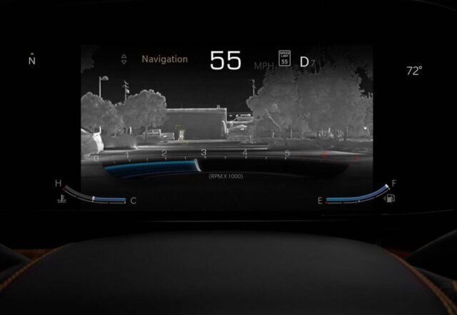 Jeep Grand Wagonner 2026 interior painel visão noturna