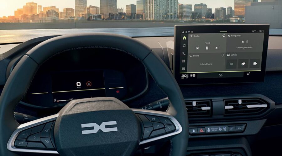 Logan 2026 - Sedan ganha visual e interior atualizados na Europa, porém seguirá longe do Brasil 2 logan 2026 interior