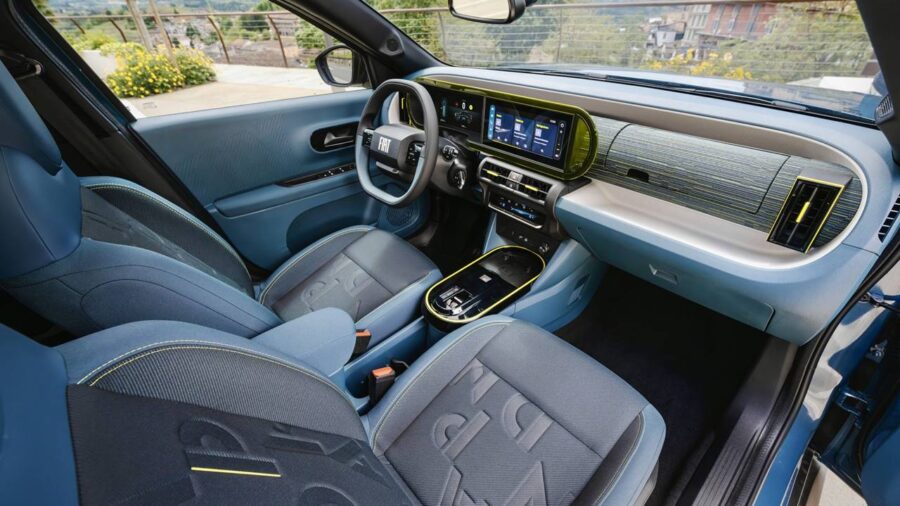 Novo Fiat Argo 2027 - Confirmado, este será o nome do Grande Panda no Brasil 9 interior novo fiat uno 2027