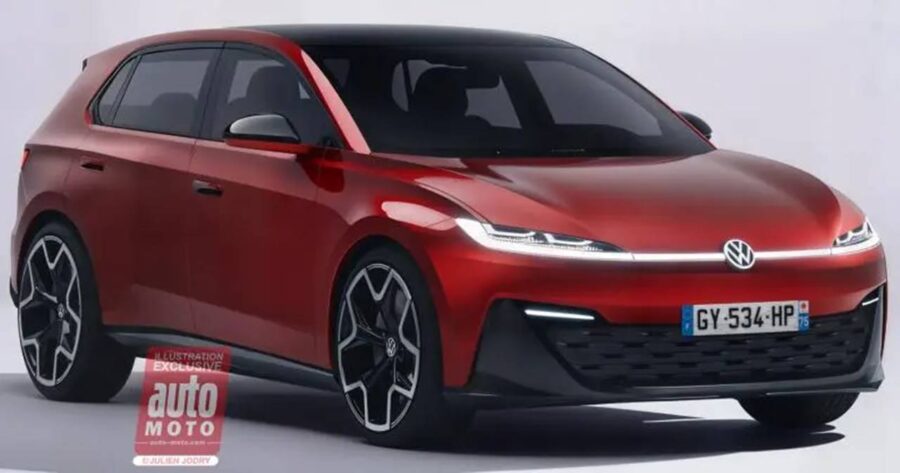 Novo Golf 2027 - Nova geração do Golf já roda em testes na Europa 3 novo golf 2027