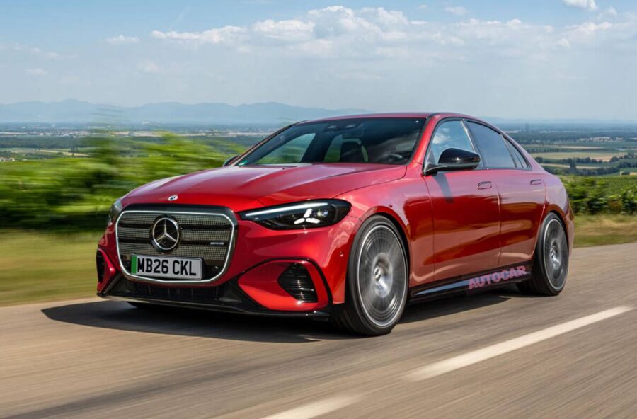 Mercedes Classe C 2027 já roda em testes e mudará radicalmente 3 mercedes classe c 2027