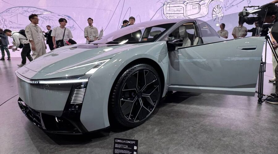 Novo Toyota Corolla 2027 - É apresentado como conceito e impressiona pelo visual 4 corolla 2027