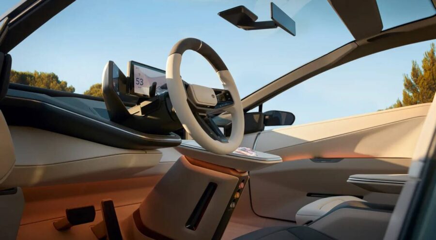 Novo Toyota Corolla 2027 - É apresentado como conceito e impressiona pelo visual 5 interior toyota corolla 2027