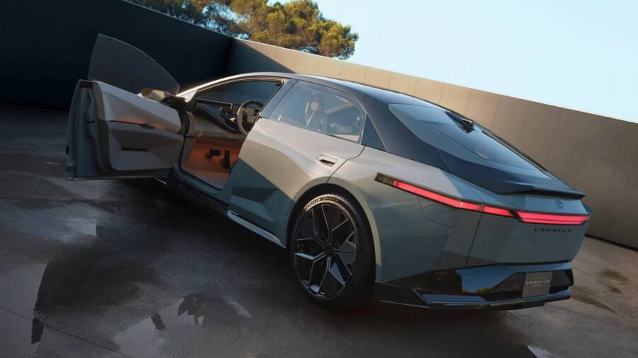 Novo Toyota Corolla 2027 - É apresentado como conceito e impressiona pelo visual 3 novo corolla 2027