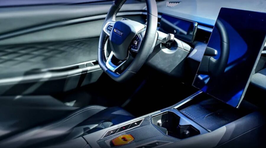 Omoda 4 2026 - Conheça o novo SUV que chegará ao Brasil no próximo ano por cerca de R$ 130.000 5 interior omoda 4 2026