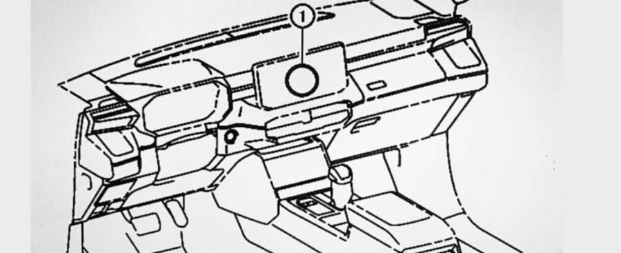 Nova Toyota Hilux 2027 - Em detalhes a picape que será apresentada em novembro 8 patente interior nova hilux 2027