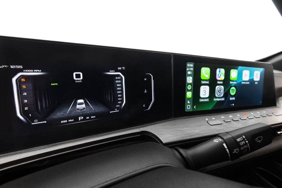 Ram Dakota tem imagens da versão de produção e mais detalhes divulgados 8 Ram Dakota 2026 painel digital