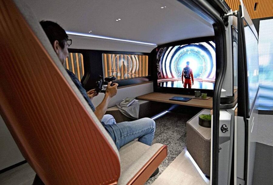 Sharp LDK+ - O primeiro carro da marca de TVs e que chegará em 2027 3 Sharp LDK+ interior