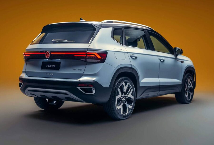 Novo VW Taos 2026 é lançado no Brasil com visual e interior atualizado 4 vw taos 2026
