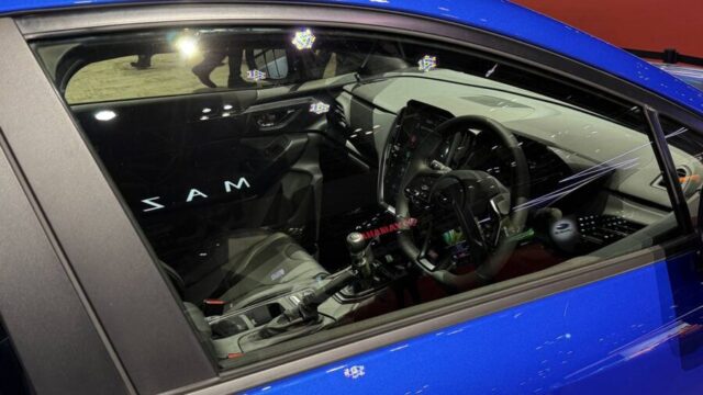 Subaru Performance B STI interior