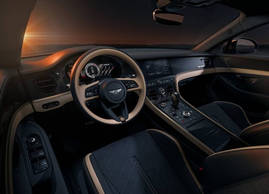 Bentley Continental GT Supersports 2027 traz esportividade raiz com 666 cv, menor peso e tração traseira 16 Bentley Continental GT Supersports 2027 interior