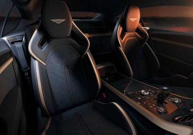 Bentley Continental GT Supersports 2027 interior