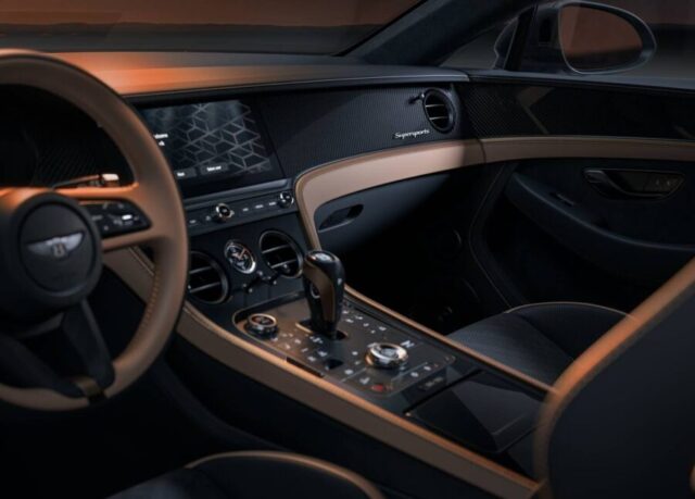 Bentley Continental GT Supersports 2027 interior