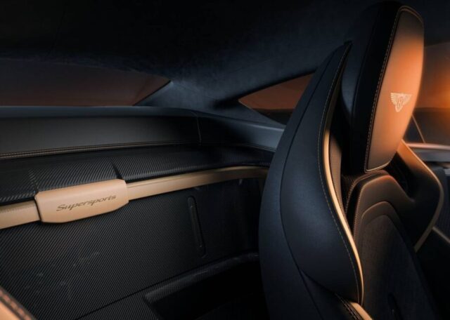 Bentley Continental GT Supersports 2027 interior banco traseiro