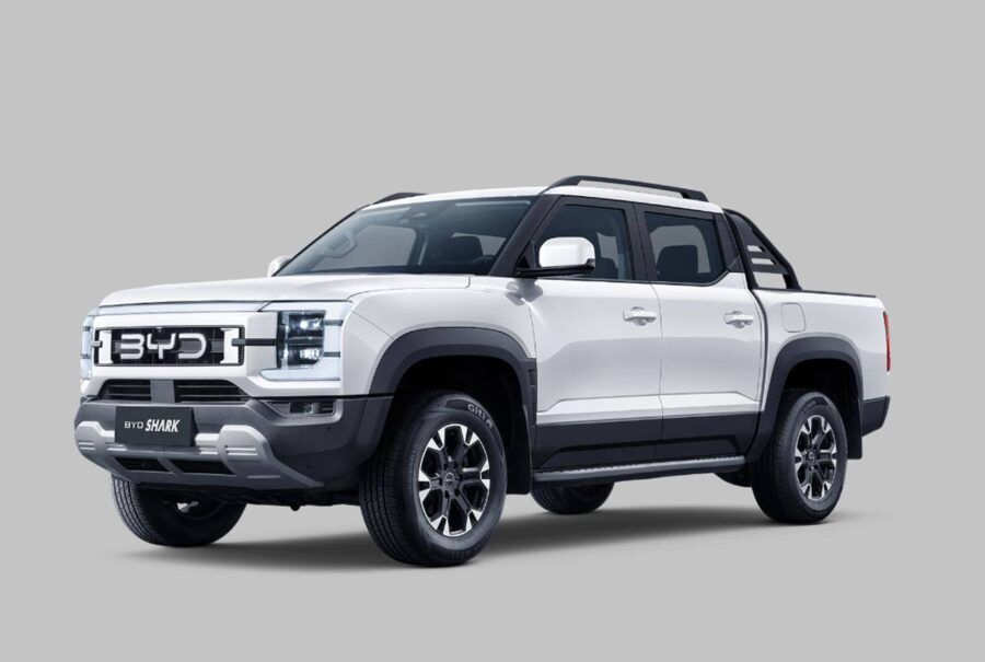 BYD Shark fica até R$ 70 mil mais barata, sai por R$ 310.000 3 BYD Shark branca