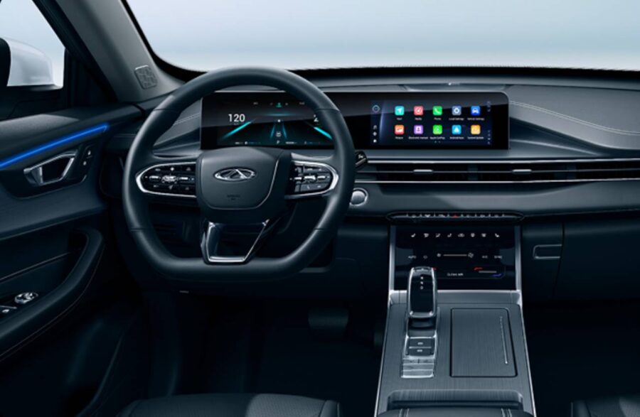 Novo Chery Tiggo 5X 2027 chega com visual e interior atualizado e já está disponível no Brasil 4 Chery Tiggo 5X 2027 interior