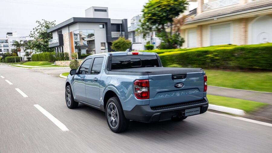 Nova Ford Maverick Hybrid 4x4 chega ao Brasil por um preço muito interessante 5 Ford Maverick Hybrid 2025 / Ford Maverick híbrida 2025