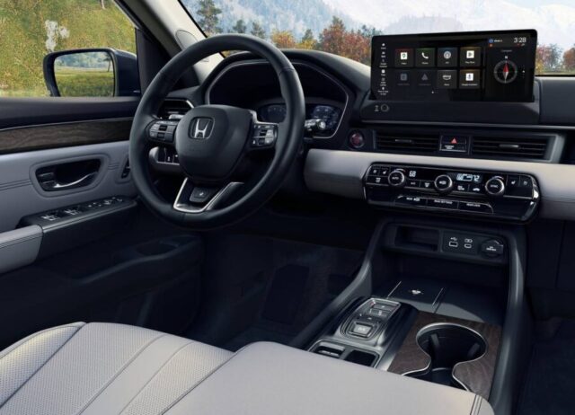 Honda Pilot 2026 interior painel
