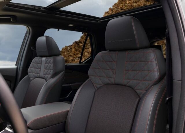 Honda Pilot 2026 interior banco